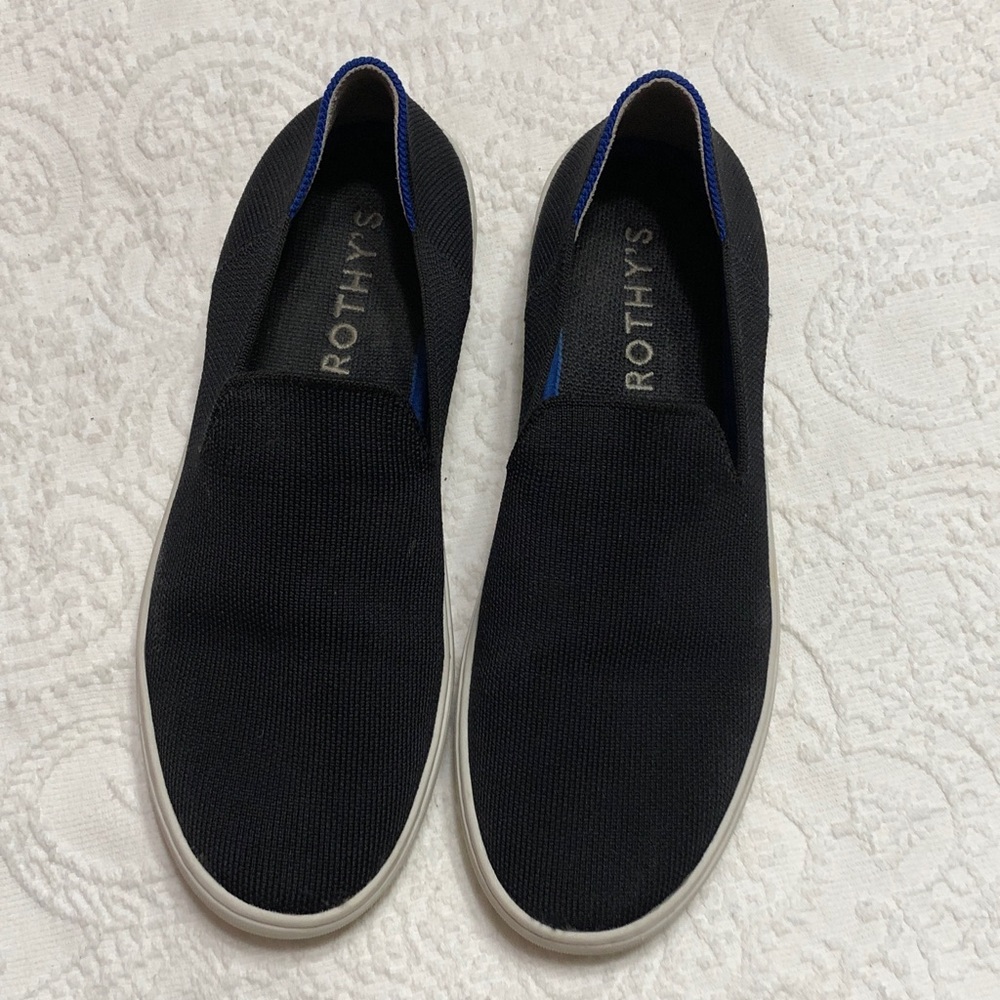 Rothy's Women Size 8.5M Black Loafers